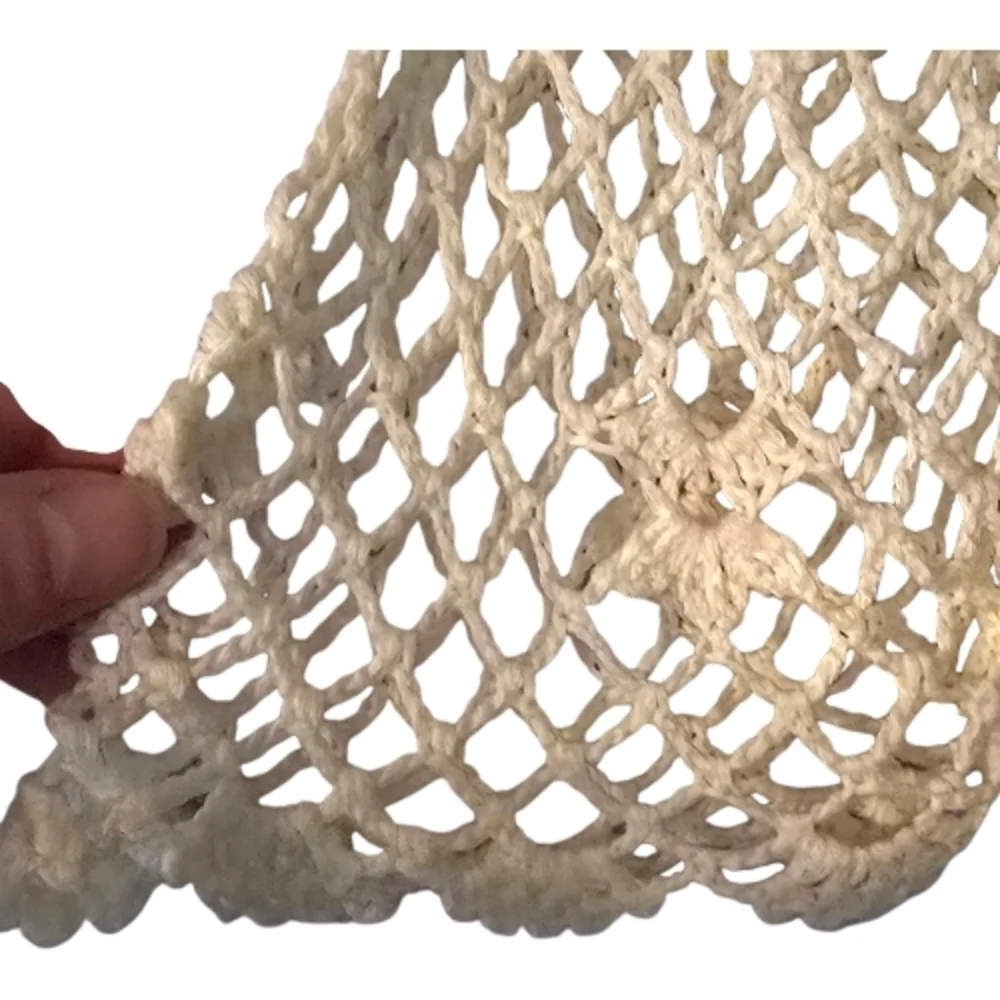 Elegant Cream Crochet Sweater - Picture 2 of 5